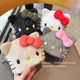 韩国小众 kitty猫咪蝴蝶结50周年亮闪闪收纳包化妆包手拿包