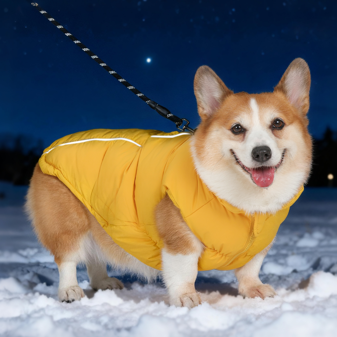 宠物狗狗衣服柯基犬冬季棉衣马甲