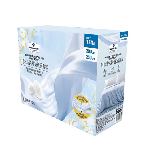 水洗桑蚕丝长丝夏被可机洗