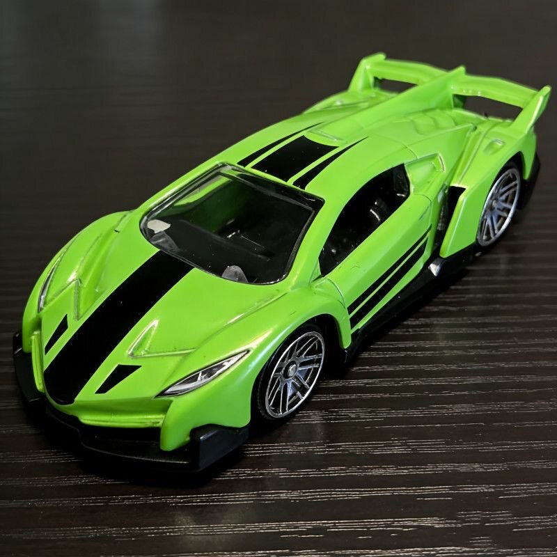 合金车帕加尼兰博基尼布加迪仿真滑行跑车赛车车模套装模型收藏