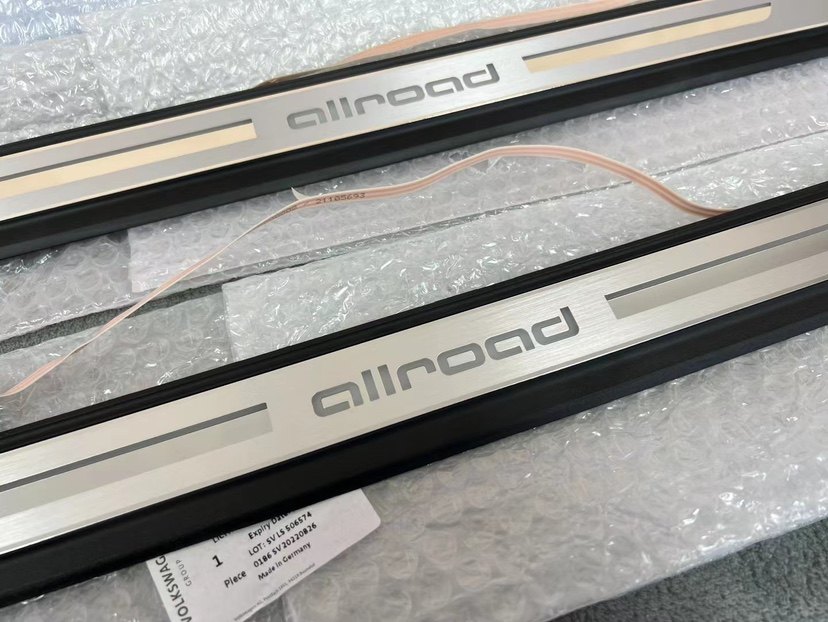 奧迪A6 C8 allroad旅行 迎賓條 迎賓燈 迎賓踏板 冷光條 原裝