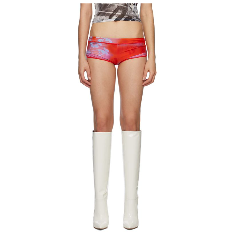 [迷衣app优惠码:kchp] miaou 红色 frankie 短裤女