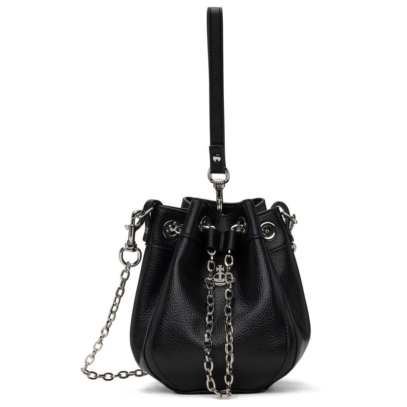 西太后vivienne westwood黑色小号 chrissy 水桶包男