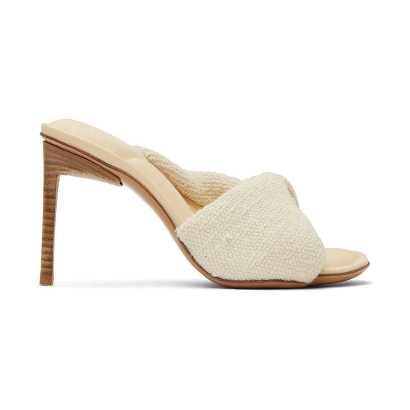 jacquemus 灰白色 les mules bagnu 凉鞋女 男