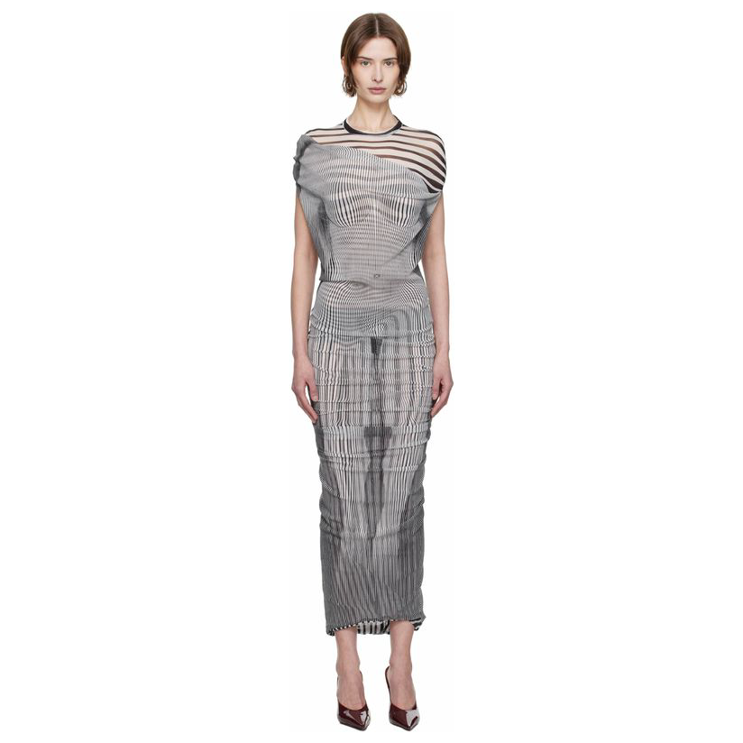 Jean Paul Gaultier 白色  黑色 The Draped Body Morphing 连