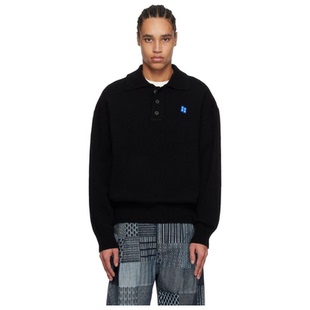 TRS ERROR ADER 男 系列 Significant Tag 衫 Polo Knit 黑色