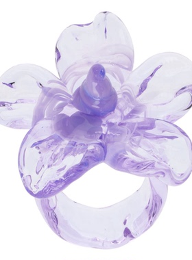 [迷衣APP优惠码：KCHP] Levens Jewels 紫色 Hibiscus 戒指女