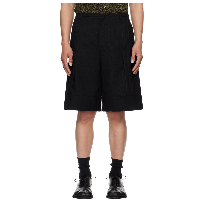 ADER ERROR 黑色 Vasto Product. 94 短裤男男裤舒适运动透气登