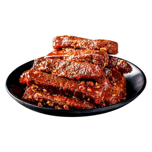 四川特产自贡麻辣冷吃牛肉干熟食真空香辣牛肉条牛肉开袋即食零食