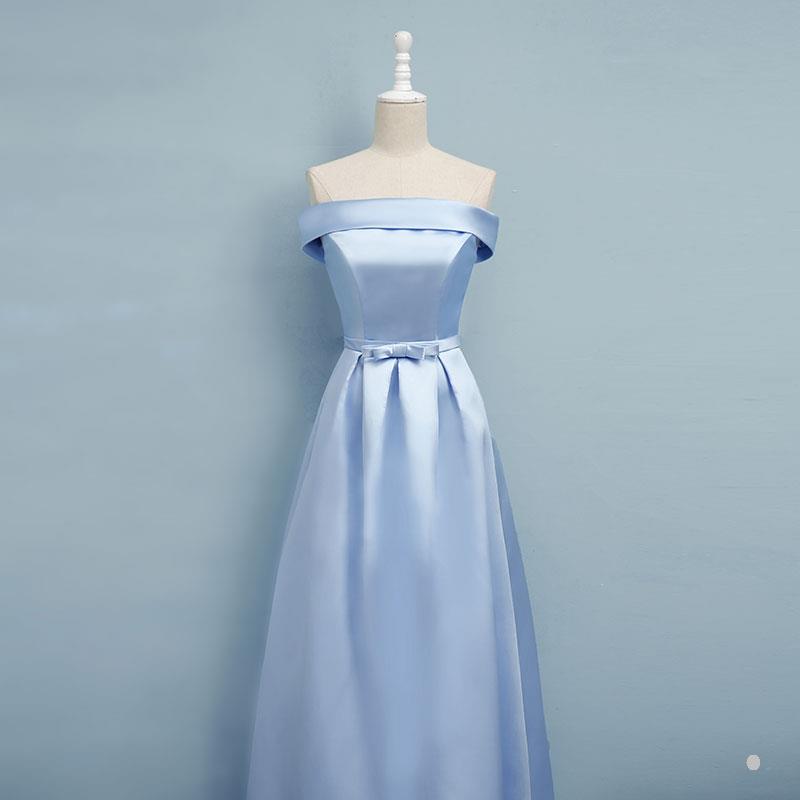 蓝色伴娘服2019新款夏季仙气质长款姐妹团婚礼礼服裙女连衣裙显瘦|ruв категории Женская одежда, Cвадебные платья, платье/вечернее платье - от Buy2taobao.com для оказания профессиональной услуги покупки агента Taobao