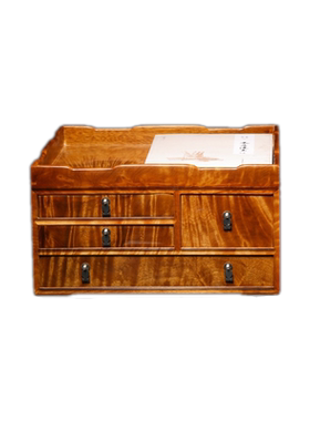 金丝楠木中式普洱茶盒抽屉式茶饼收纳盒家用储茶盒子茶道分茶盘子