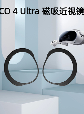 PICO4/4Ultra磁吸近视眼镜非球面防蓝光VR配件piconeo4 Ultra镜片