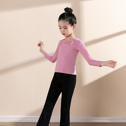 颜色新颖练功舞蹈服滑滑棉气质女
