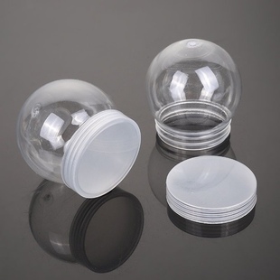 瓶 140ml小圆球diy创意微景观塑料瓶水精灵玩具瓶饰品糖果收纳包装