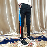 2025夏季男社会休闲小脚裤潮流韩版网红小伙抖音束脚裤无铁X47P60，男装休闲裤，电商A270