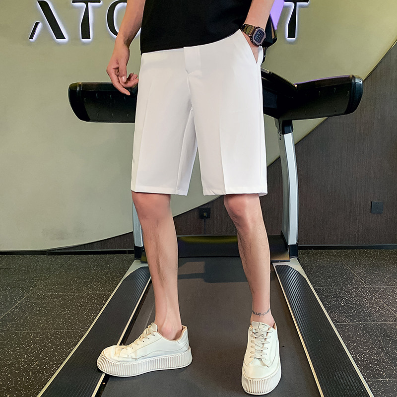 夏季男士短裤五分裤裤子直筒休闲潮流薄款2025夏季-P38-AX125-,男装牛仔裤,电商A270