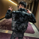 冬季棉袄男潮加厚短款棉衣修身外套潮流棉服精神小伙韩版百搭P135，男装棉衣，电商A270