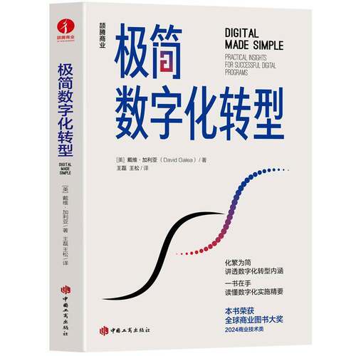 极简数字化转型:practical insights for successful digital programs戴维·加利亚  书管理书籍