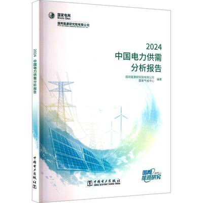 中国电力供需分析报告:2024国网能源研究院  书经济书籍