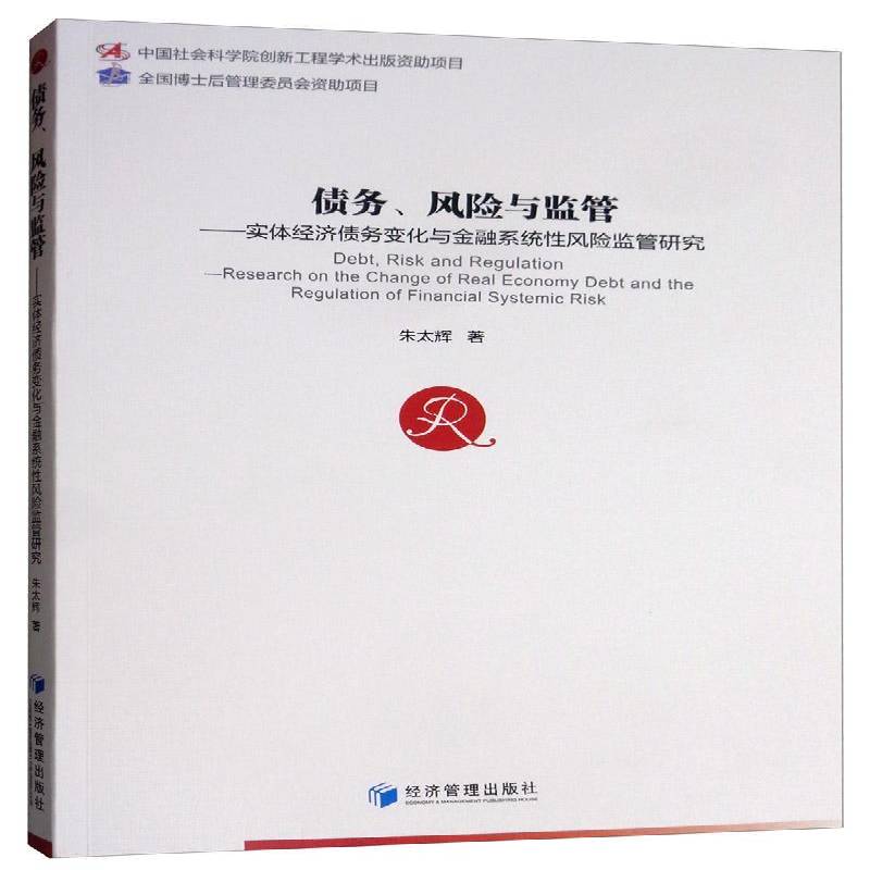 债务、风险与监管:实体经济债务变化与金融系统风险监管研究朱太辉 普通大众书经济书籍
