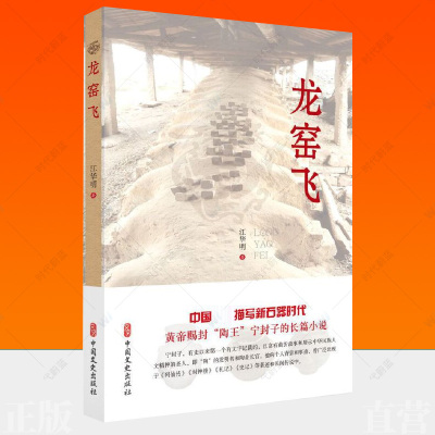 龙窑飞 江华明 新石器时代黄帝赐封陶王宁封子故事长篇小说 原始部落进化陶圣烧制陶器远古图景 陶器相关文学书籍