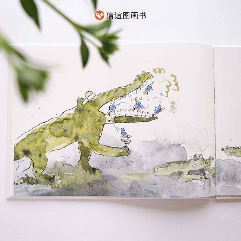 小鸟和鳄鱼邓正祺文&middot;图儿童故事图画故事中国当代学龄前儿童书儿童读物书籍