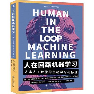 人在回路机器学习:人本人工智能的与标注:active learning and annotation for human-centered AI罗伯特·莫纳克  书工业技术书籍