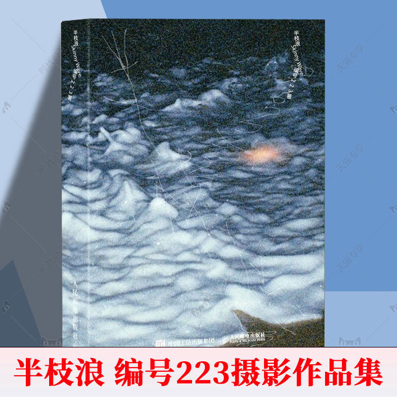 半枝浪 编号223摄影作品集 编号223摄影集画册个人摄影图集光影构图影像艺术充满私密叙事与诗意碎片的摄影集 人民邮电出版社