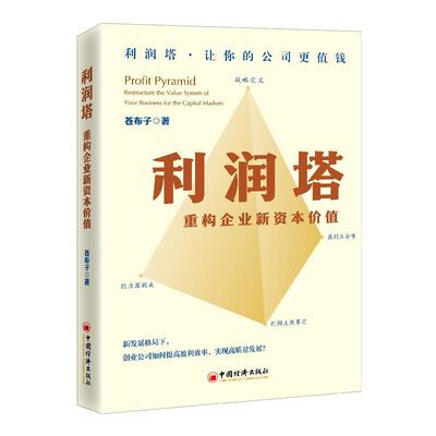 利润塔:重构企业新资本价值:restructure the value system of your business for the capital markets苍布子  书管理书籍