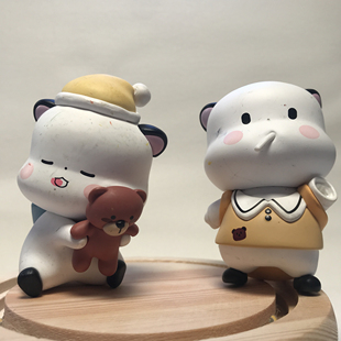 正版散货三团毕业季系列潮玩公仔摆件手办创意毕业生日礼物玩具