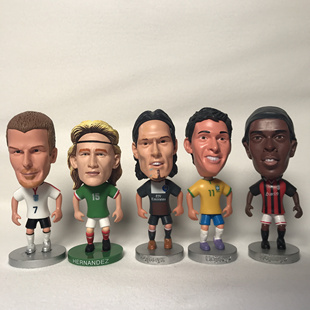 散货小罗足球明星队员俱乐部人偶公仔手办模型摆件礼物纪念品 正版