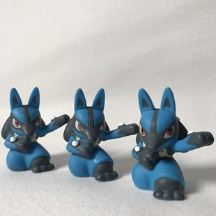 正版散货口袋妖怪神奇宝贝MC宠物小精灵mega利欧路卡利欧手办模型