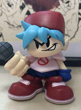 正版散货 黑色星期五之夜周五夜放克FNF男友Q版模型人偶手办