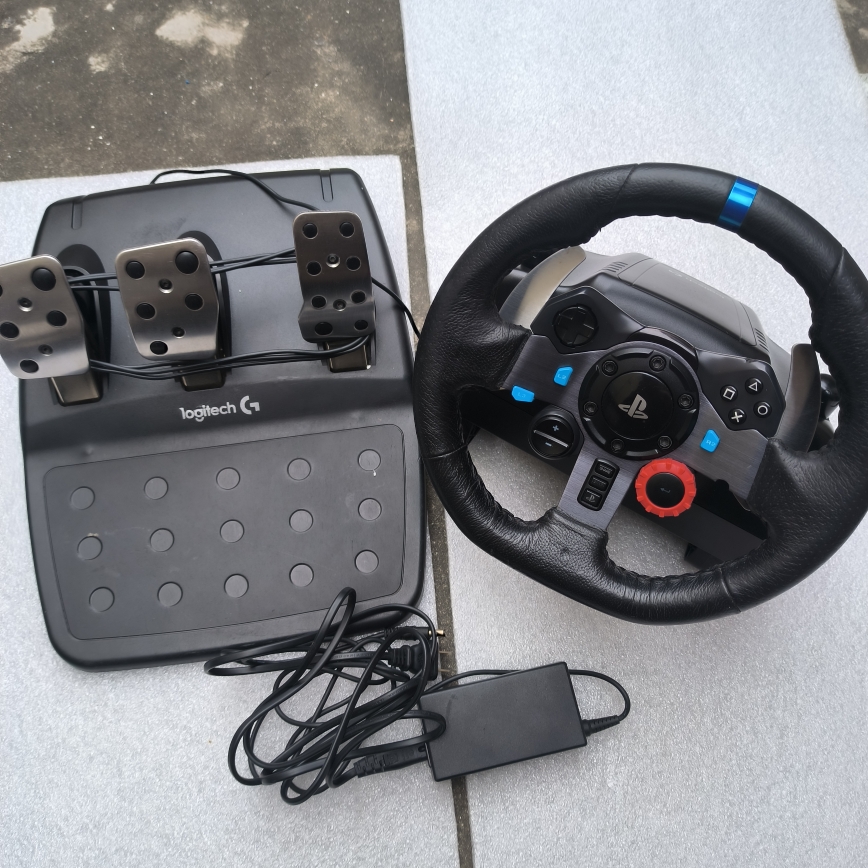 G29游戏方向盘仿真力反馈900度PCPS4通用赛车模拟驾驶方向盘漂移