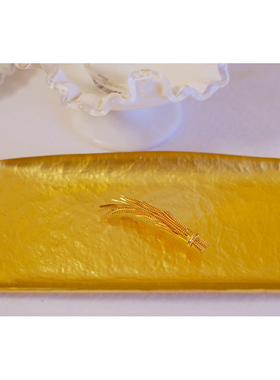 vintage toccata Vendome 麦穗 金色 胸针