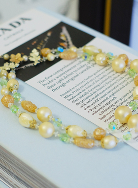 vintage toccata  vendome 彩色 双层  短 项链