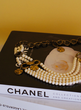 vintage toccata Rachel Zoe 白色 多层 项链