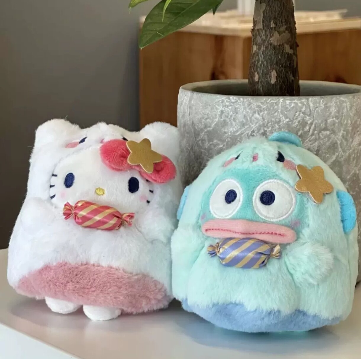 三丽鸥正版幽灵万圣节糖果系列丑动漫毛绒/抱枕/坐垫