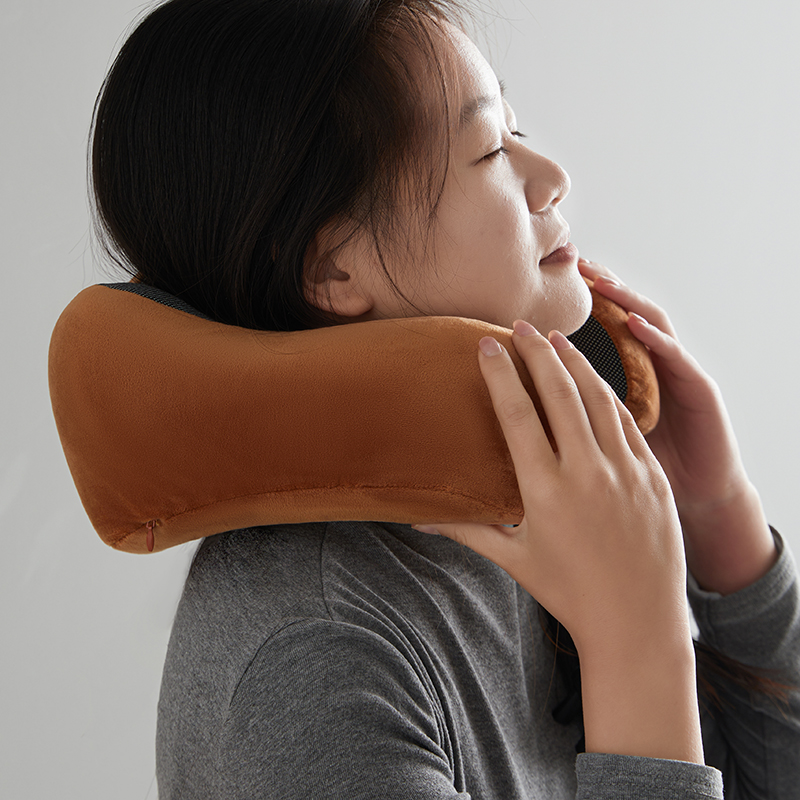 记忆棉u型枕长途高铁飞机护颈枕旅行颈椎枕午睡u形枕头