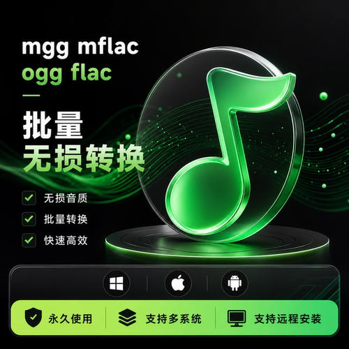 新版QQ音乐转mp3格式mgg ogg mflac mac音频解码下载转换器软件