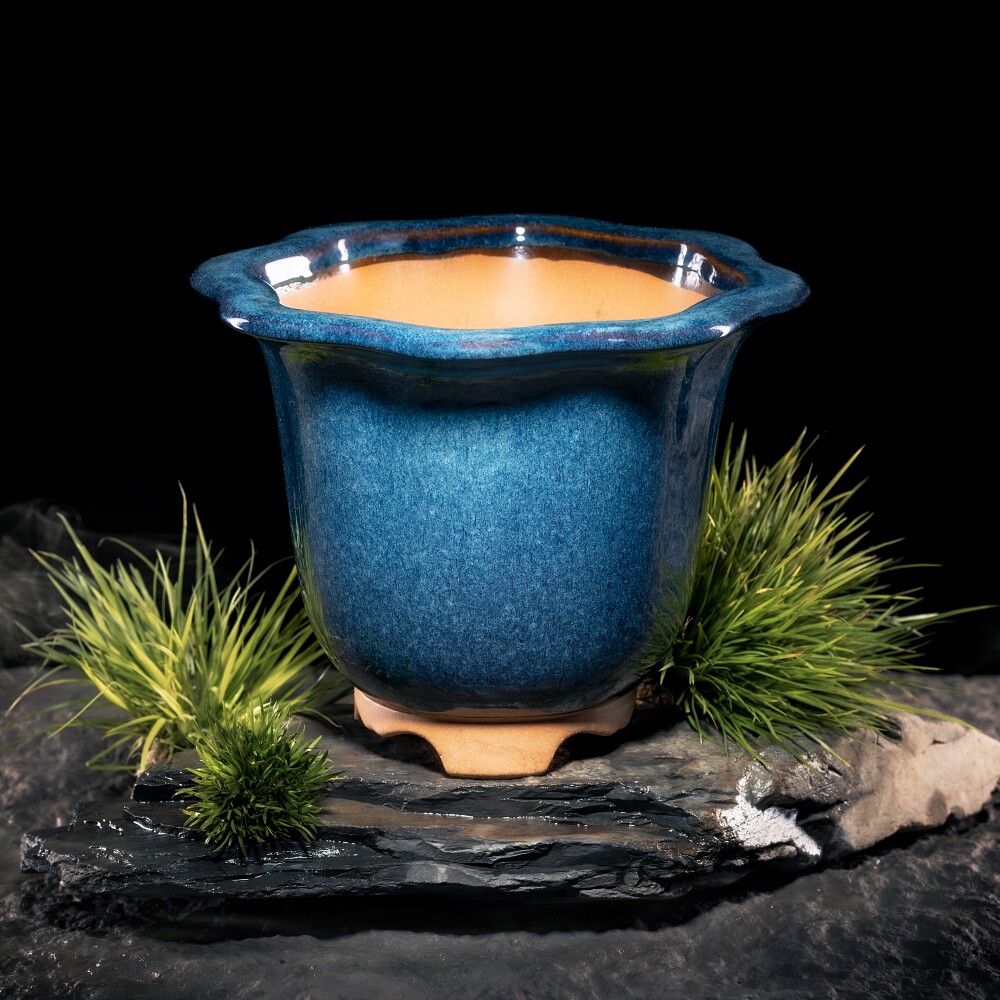 特价清仓慕古名家新款秦夕洪金兔绿釉蓝釉红均釉传统宜兴紫砂花盆