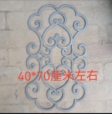 铁铁艺配件大门铁花庭院焊接花铁装饰楼梯护栏铸铁门装饰铸铁角花