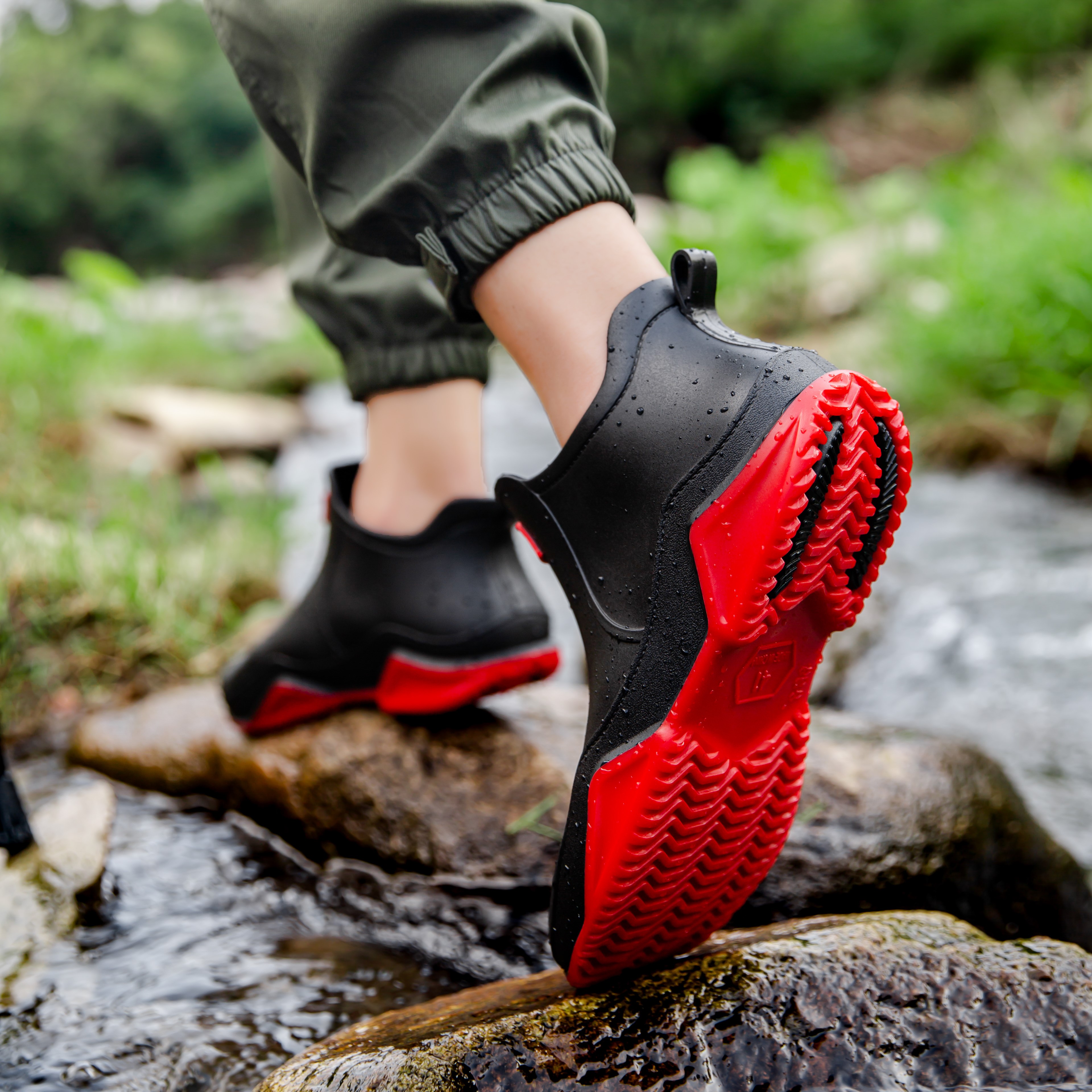 36-46码短筒雨鞋男款轻便