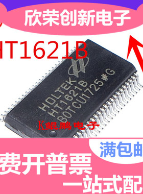 全新原装 HT1621B SSOP-48 贴片 RAM映射 LCD驱动器 液晶芯片