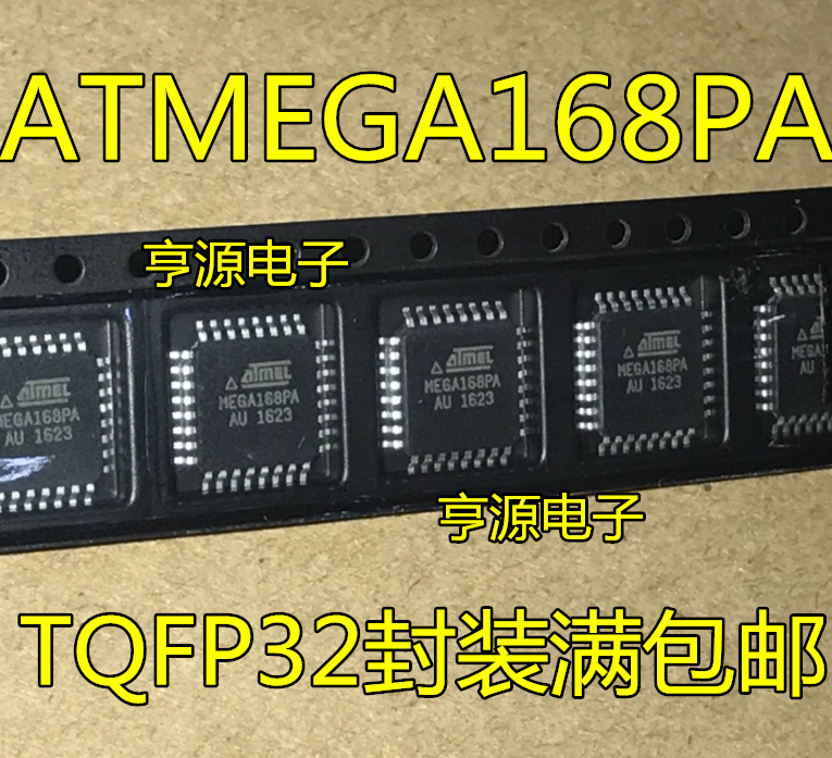 ATMEGA168PA-AU 168V-10AU -10MU 168PB-AU 168-20AU 168PA-MU