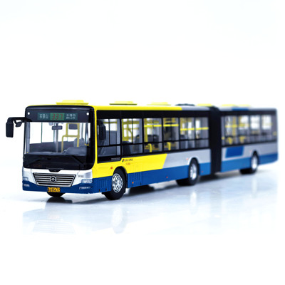 【北展限定】1/64 DD6180S01 黄海客车 北京合金公交巴士模型