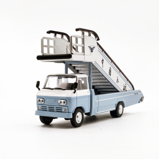 现货1:64BJ130微缩合金模型民航SH751登机客梯车搬家适配拓意玩具