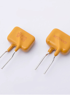直插保险丝TRF600-160 0.16A 600V RF160- 600V PPTC自恢复保险丝