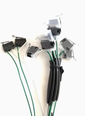 ALPS原装 SPVQ4H1300 微动开关 汽车开关 下部2线带R型柄 常开