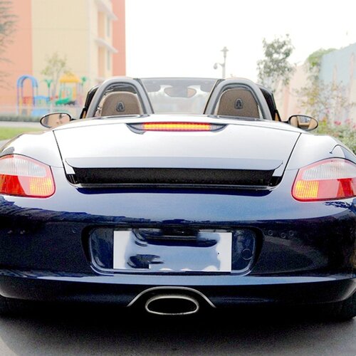 适用于碳纤保时捷06-12年 Boxster 987汽车改装厂款替换上盖尾翼